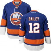 Men's Reebok New York Islanders 12 Josh Bailey Royal Blue Home Jersey - Authentic