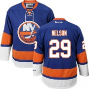Men's Reebok New York Islanders 29 Brock Nelson Royal Blue Home Jersey - Authentic
