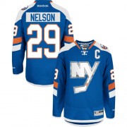 Men's Reebok New York Islanders 29 Brock Nelson Royal Blue 2014 Stadium Series Jersey - Authentic
