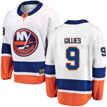 Men's Fanatics Branded New York Islanders Clark Gillies White Away Jersey - Breakaway