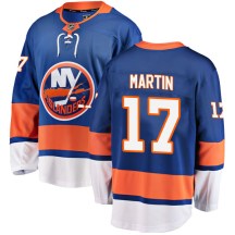 Men's Fanatics Branded New York Islanders Matt Martin Blue Home Jersey - Breakaway