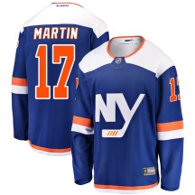 Men's Fanatics Branded New York Islanders Matt Martin Blue Alternate Jersey - Breakaway