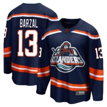 Men's Fanatics Branded New York Islanders Mathew Barzal Navy Special Edition 2.0 Jersey - Breakaway