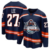 Men's Fanatics Branded New York Islanders Anders Lee Navy Special Edition 2.0 Jersey - Breakaway