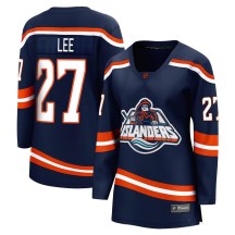 Women's Fanatics Branded New York Islanders Anders Lee Navy Special Edition 2.0 Jersey - Breakaway